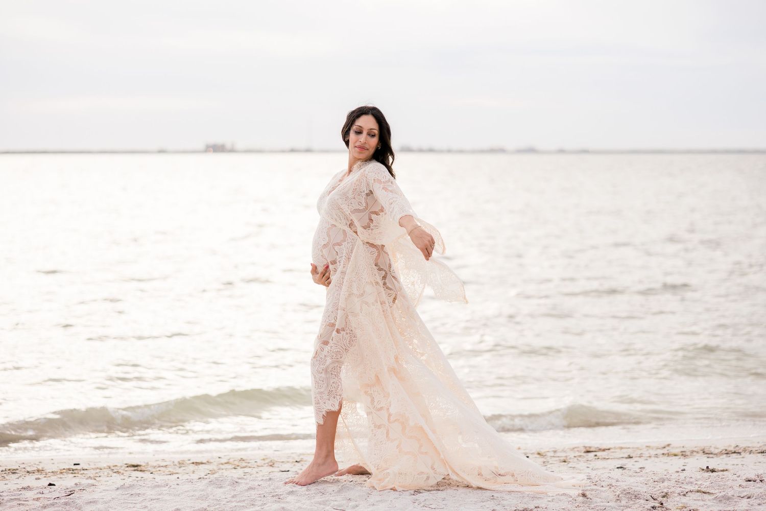 Tampa Family Photographer Tampa Newborn Photographer Tampa Maternity Photographer Heather Walker Photography Beach maternity Photographer