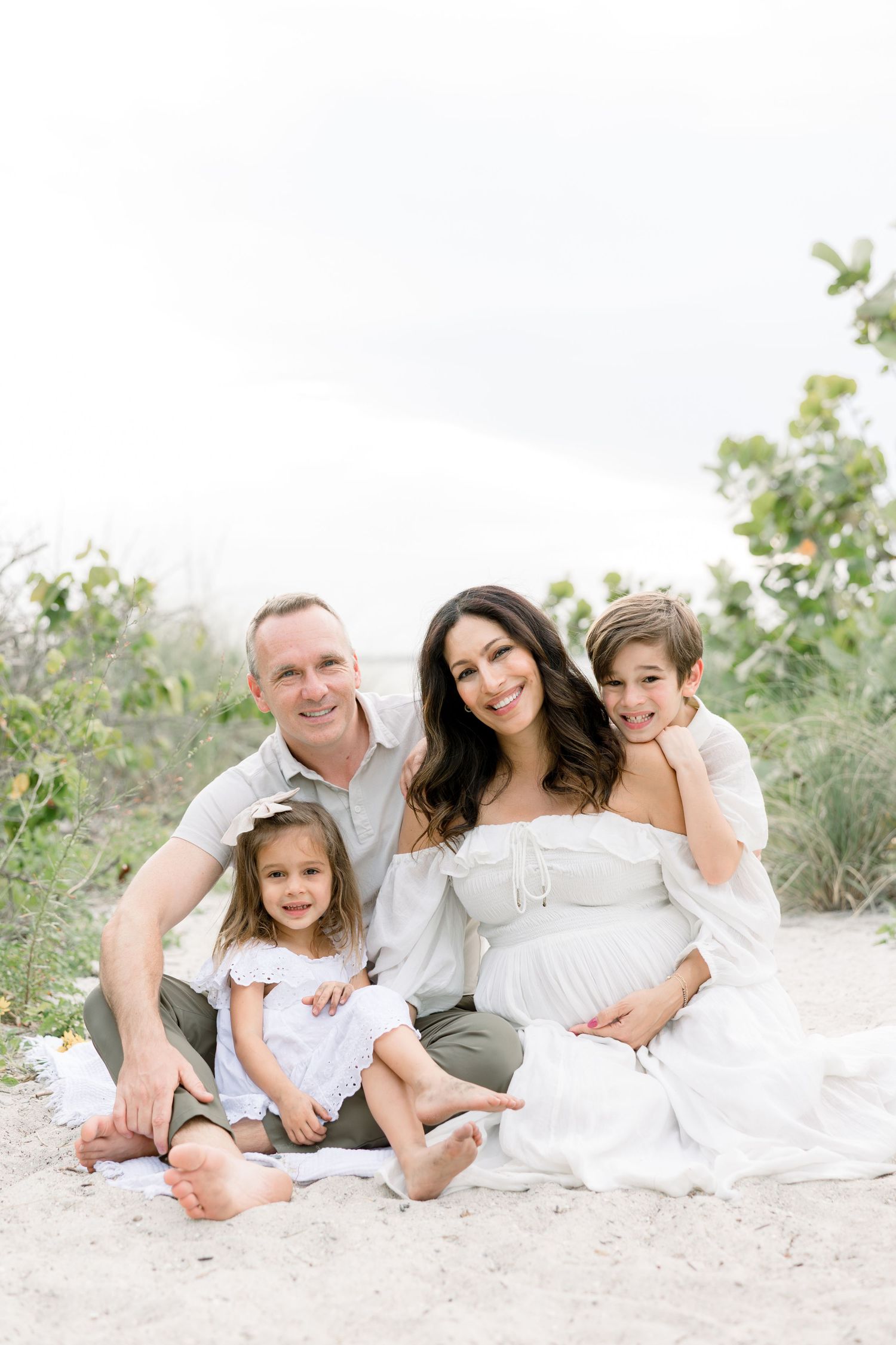 Tampa Newborn Photographer, Tampa Family Photographer, Tampa Maternity Photographer, Beach Maternity Portrait Session