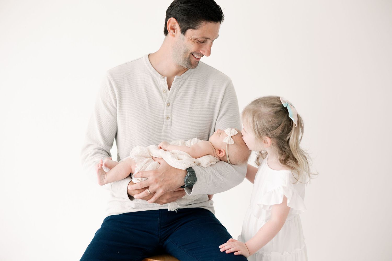 Tampa Family Photographer Tampa Newborn Photographer Tampa Maternity Photographer Heather Walker Photography Natural Light Studio Newborn