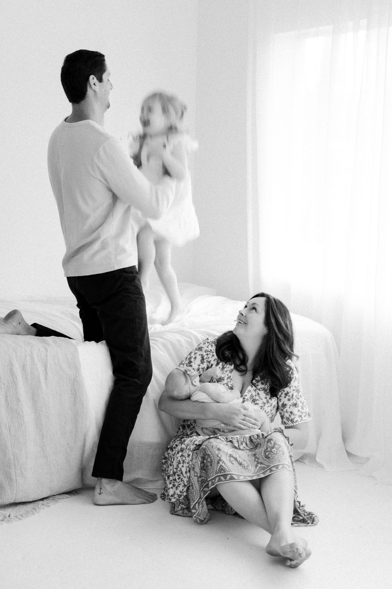 Tampa Family Photographer Tampa Newborn Photographer Tampa Maternity Photographer Heather Walker Photography Natural Light Studio Newborn