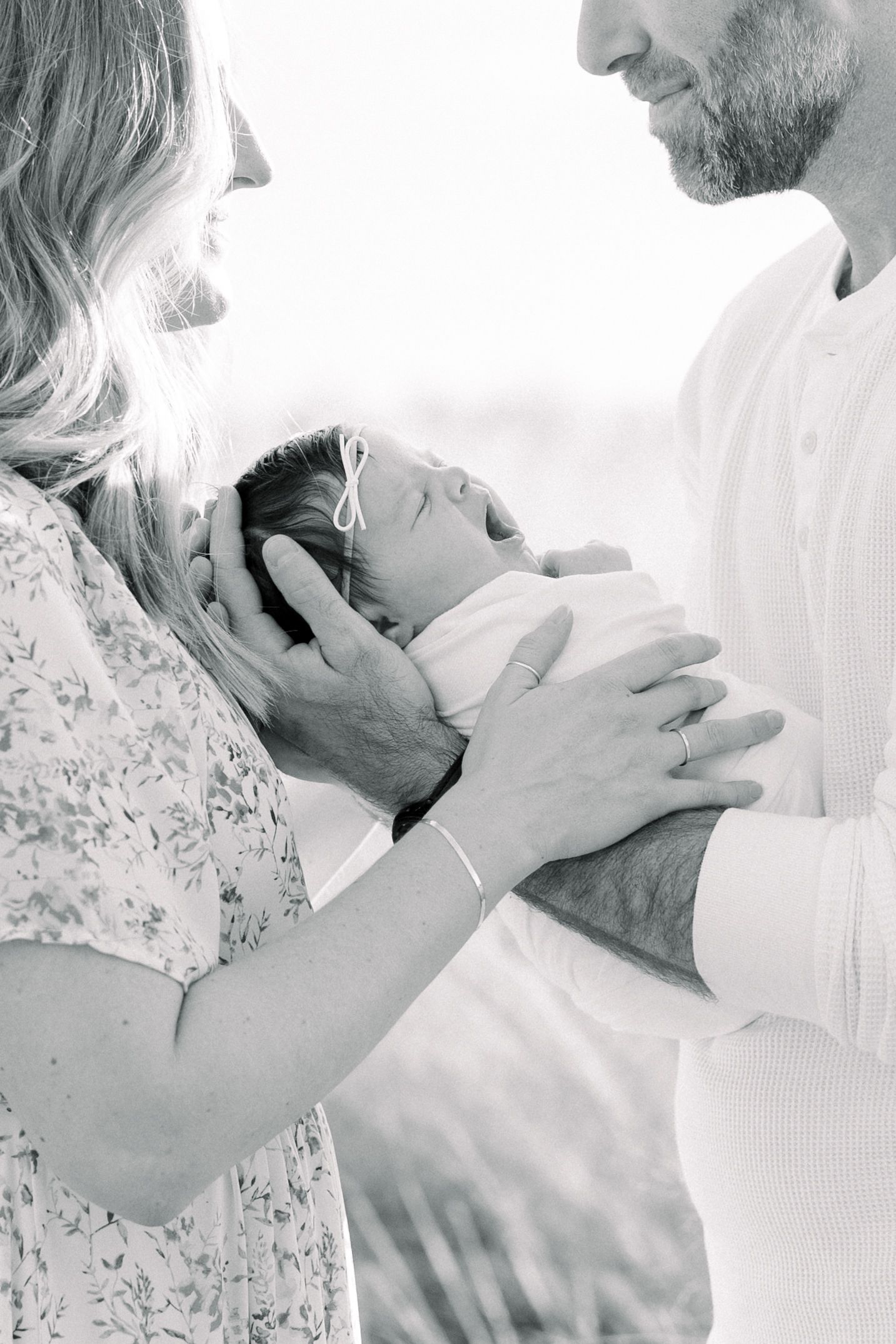 Tampa Family Photographer Tampa Newborn Photographer Tampa Maternity Photographer Heather Walker Photography outdoor newborn photography