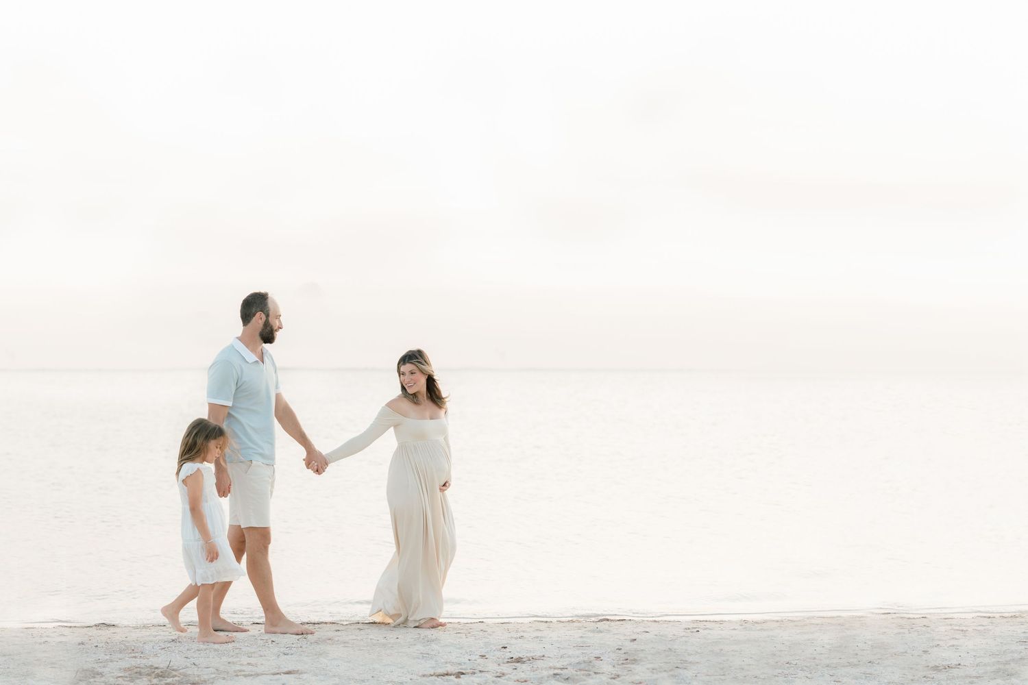 Tampa Family Photographer Tampa Newborn Photographer Tampa Maternity Photographer Heather Walker Photography Beach maternity Photographer