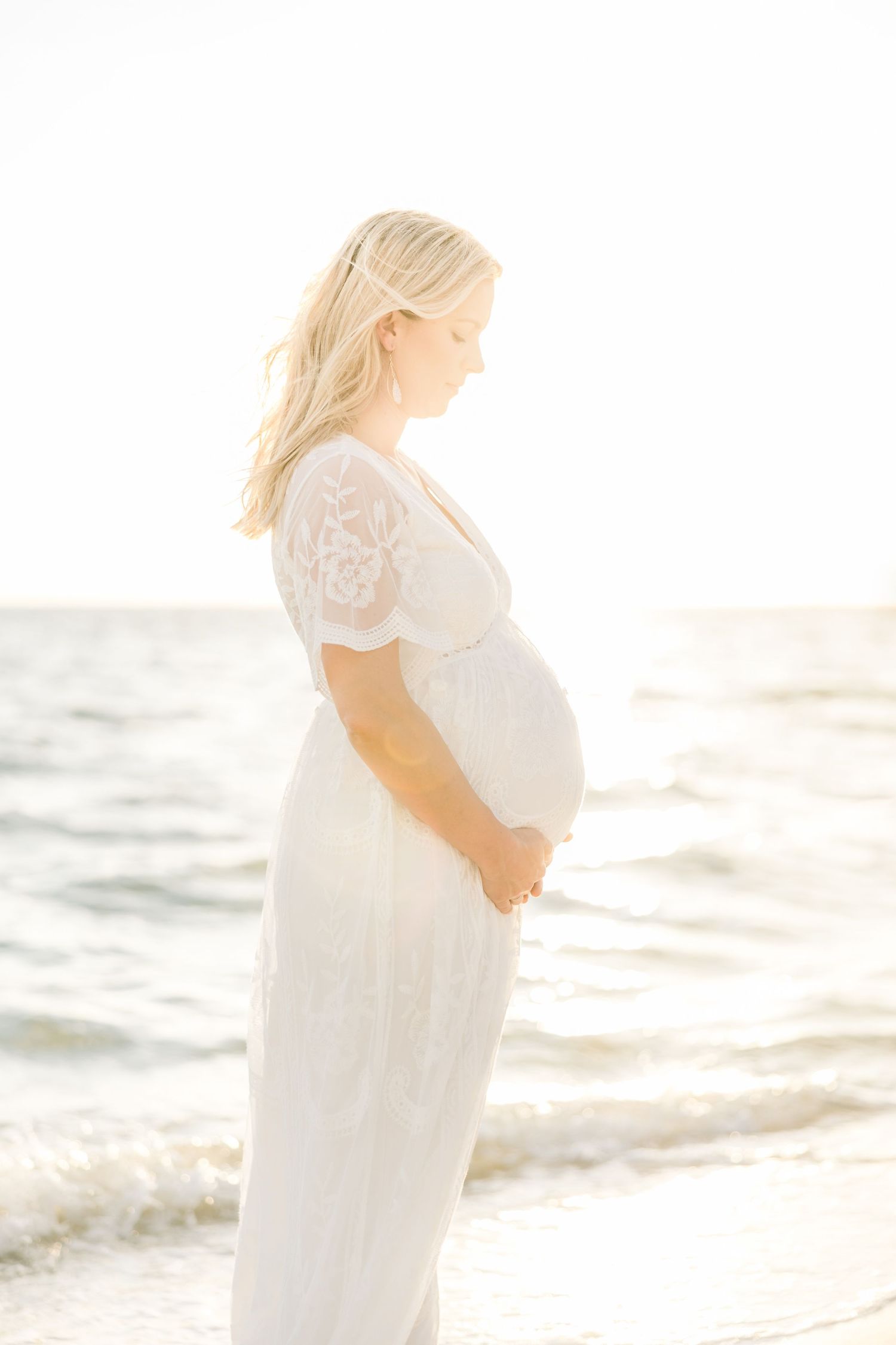 Tampa Family Photographer Tampa Newborn Photographer Tampa Maternity Photographer Heather Walker Photography Beach maternity Photographer