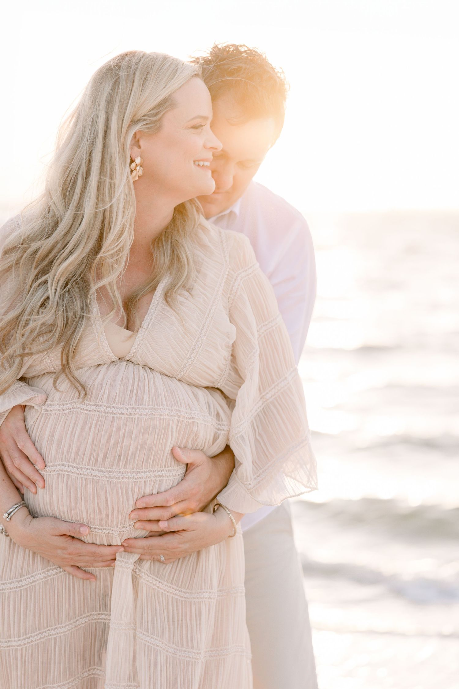 Tampa Family Photographer Tampa Newborn Photographer Tampa Maternity Photographer Heather Walker Photography Beach maternity Photographer