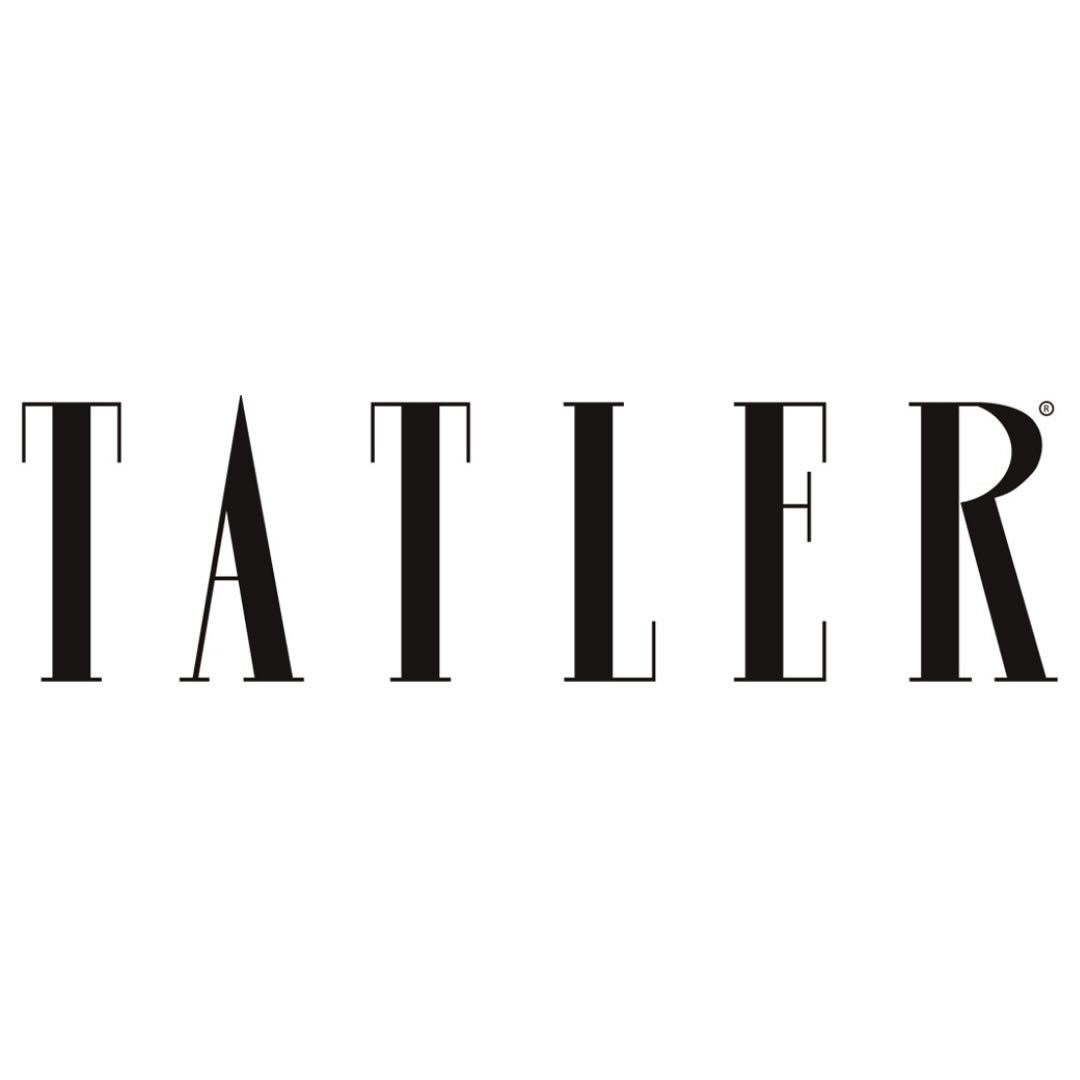 Classic black serif typography logo for Tatler magazine on white background.