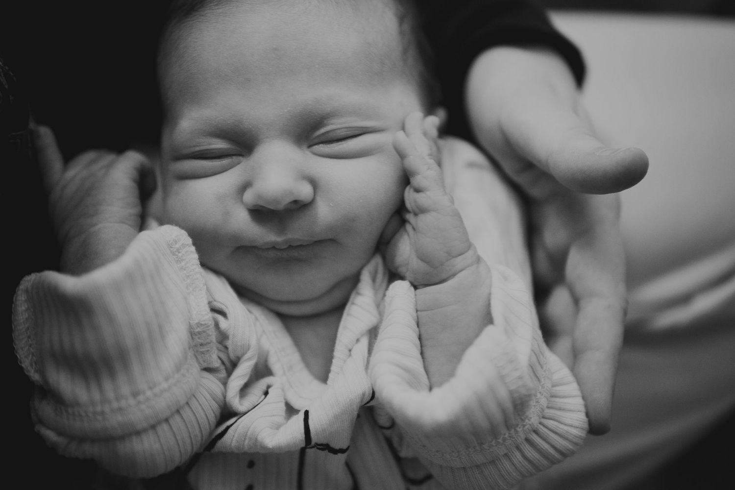 In-home newborn session