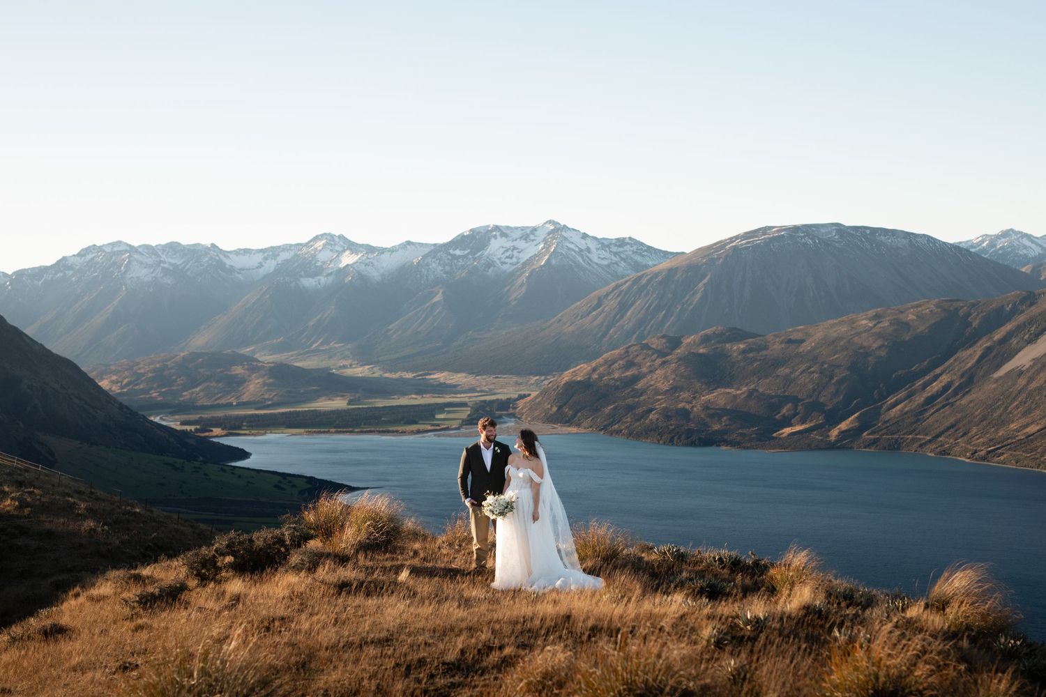 Planning a helicopter elopement or destination wedding in New Zealand?  Elope Chch bespoke mountain weddings, Christchurch Canterbury