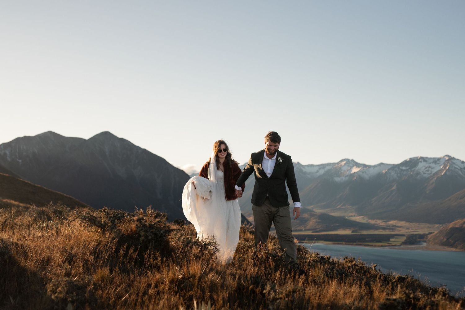 Helicopter Christchurch elopement wedding New Zealand, destination wedding New Zealand, elopement, elope , helicopter wedding, Wild Vows.