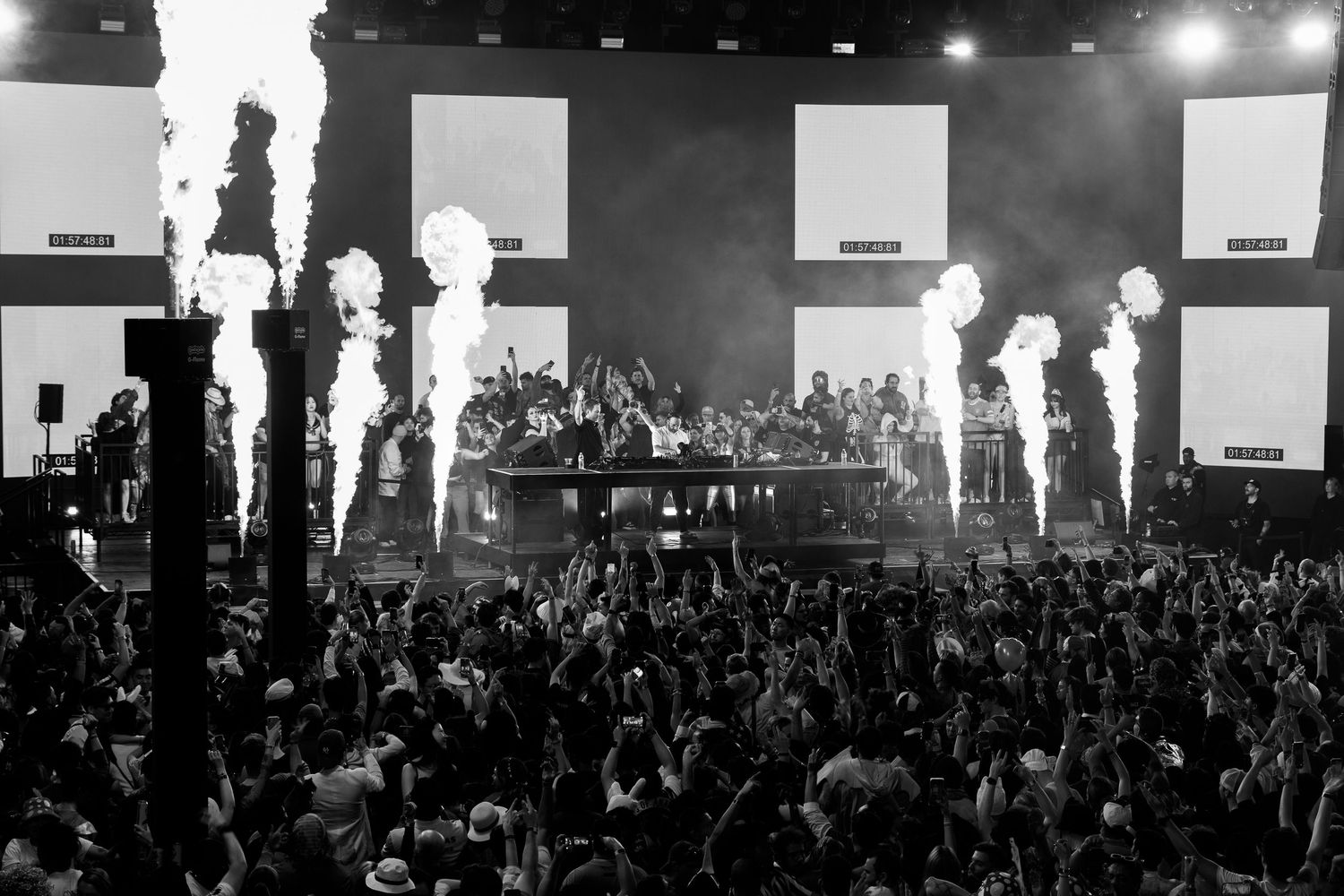 Chase and Status at the Brooklyn Mirage