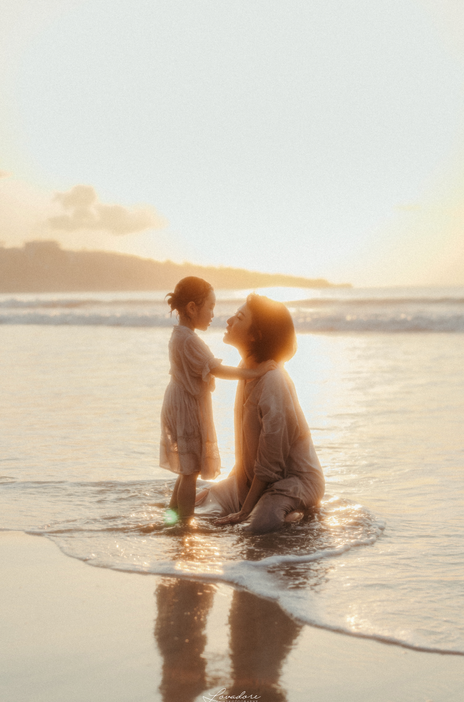 Verena Indha, mom influencer, family session in Bali