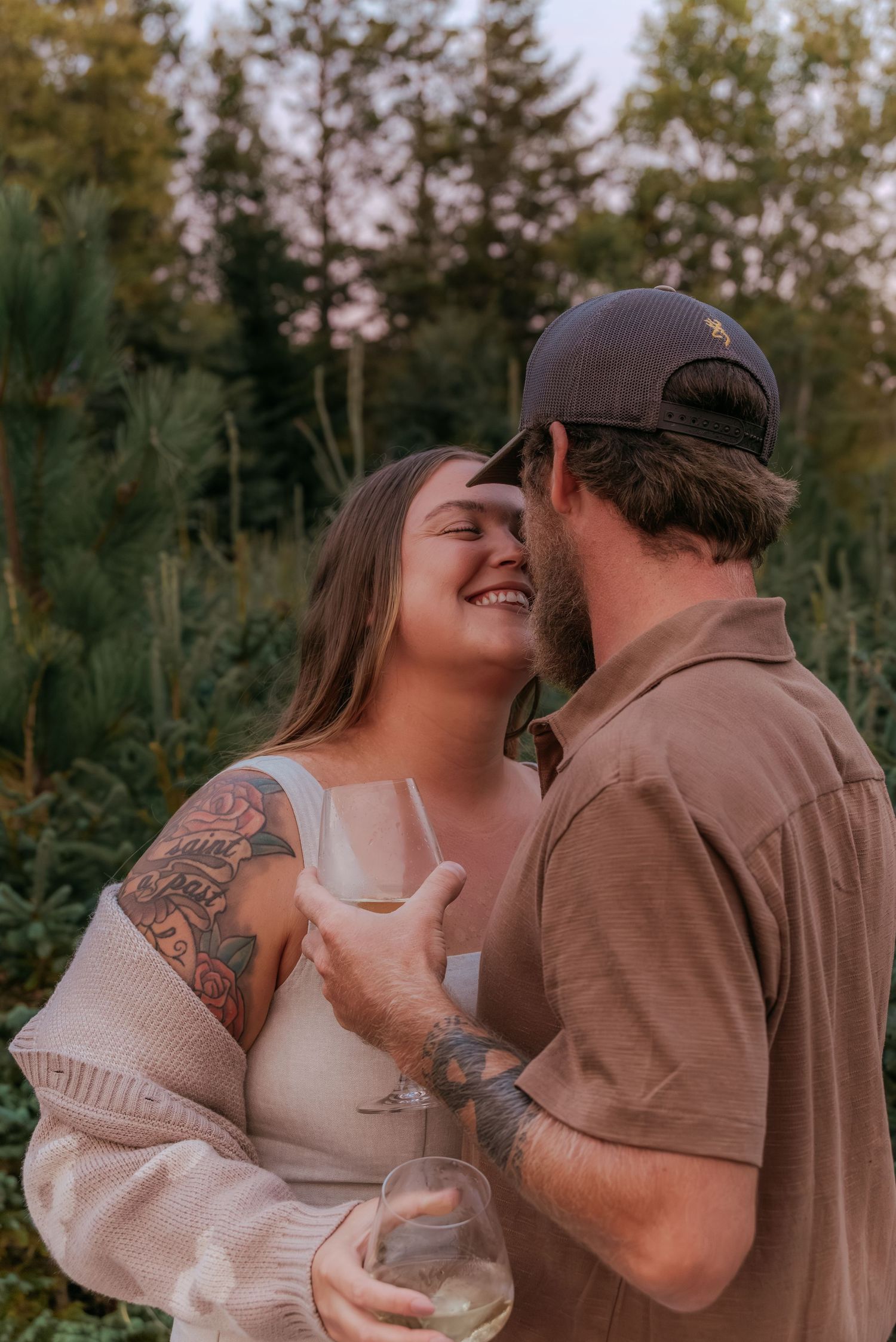 Natural couples photography session in PEI