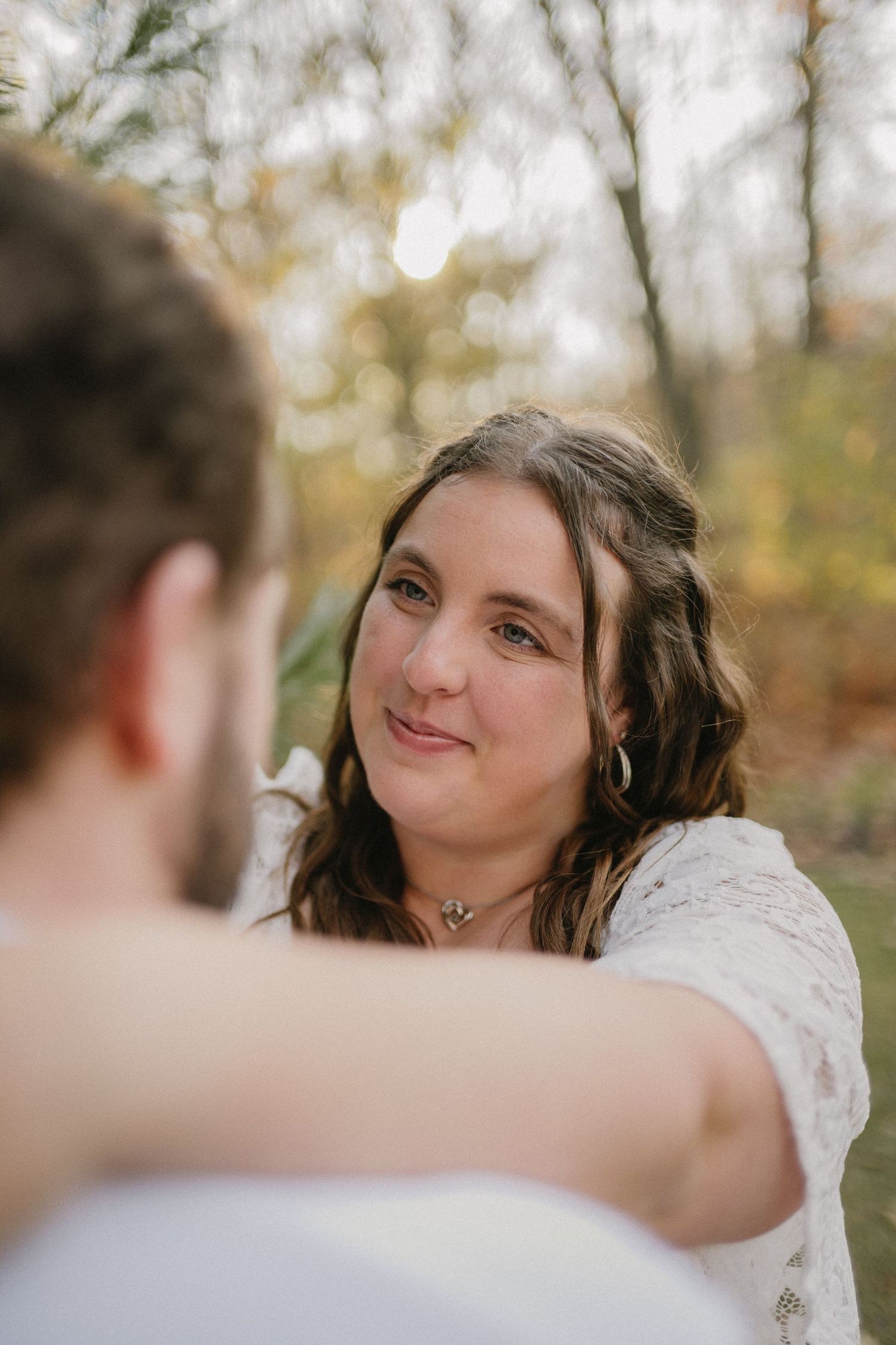 PEI forest couples photography session