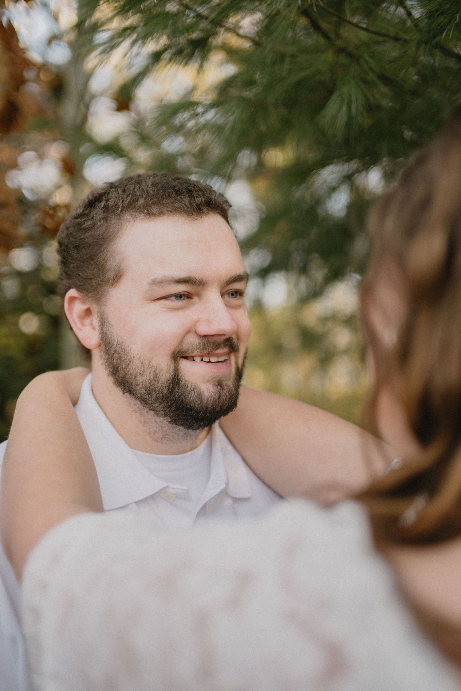 Forest couples photography session in PEI