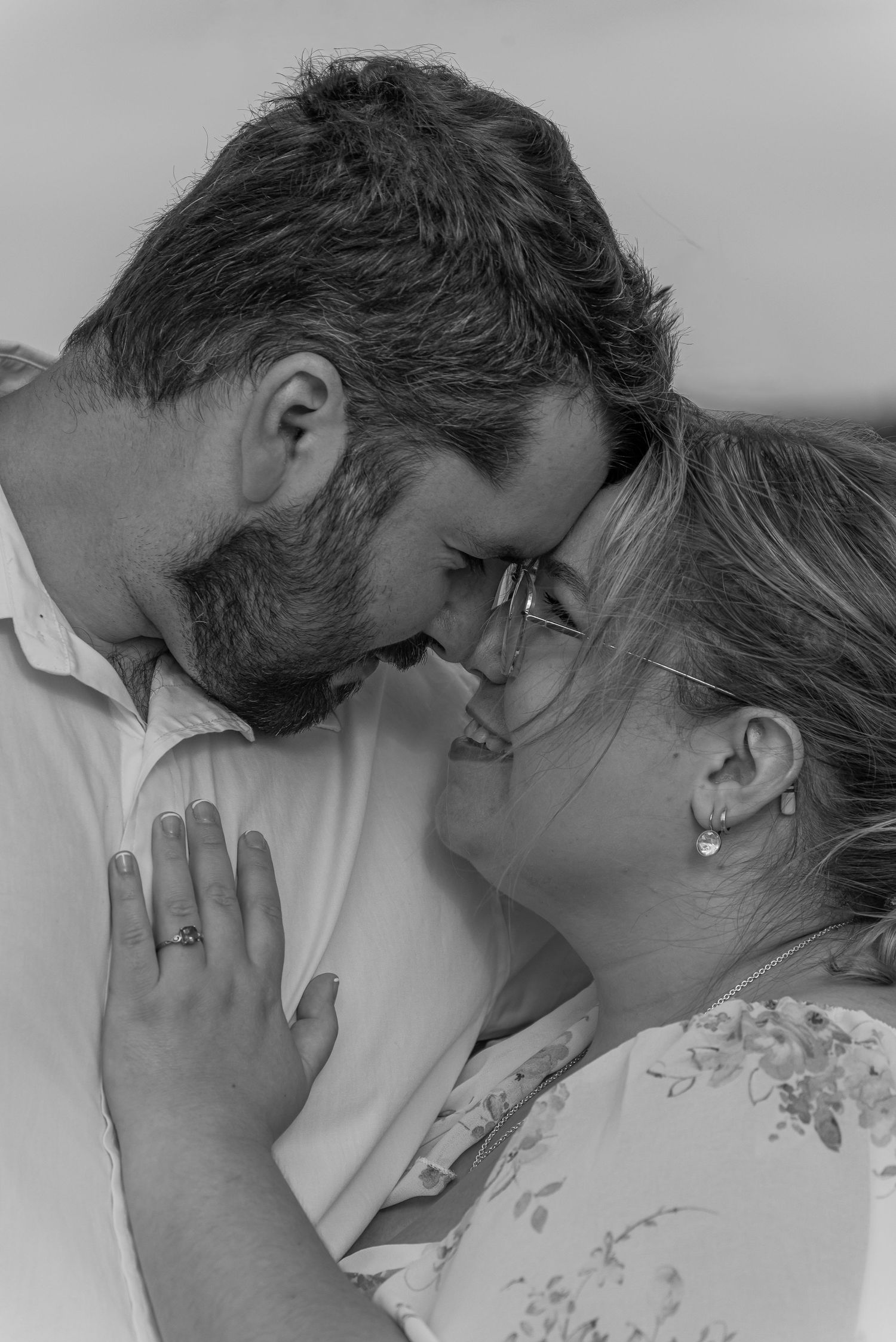 Beach couples photography session