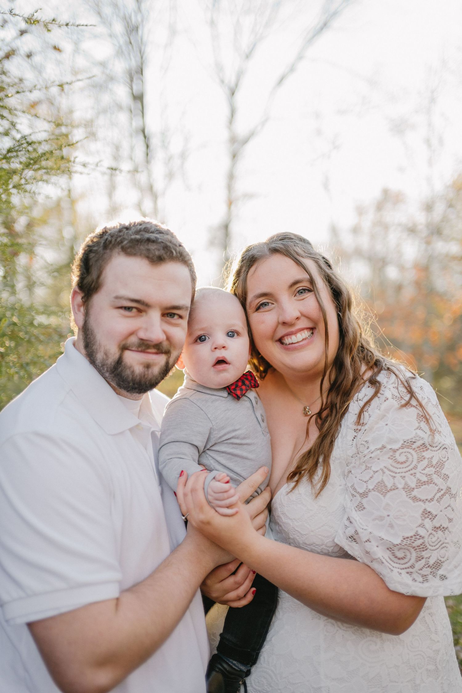 Family photography session capturing parents and children together