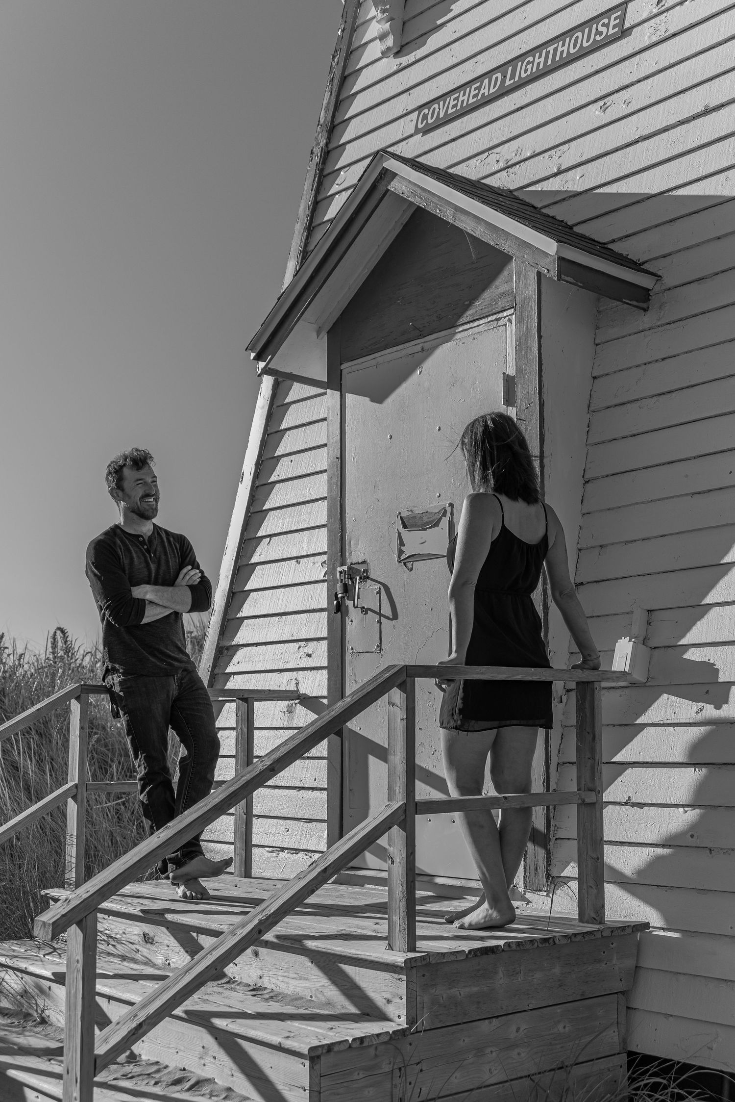 Lighthouse couples photography session