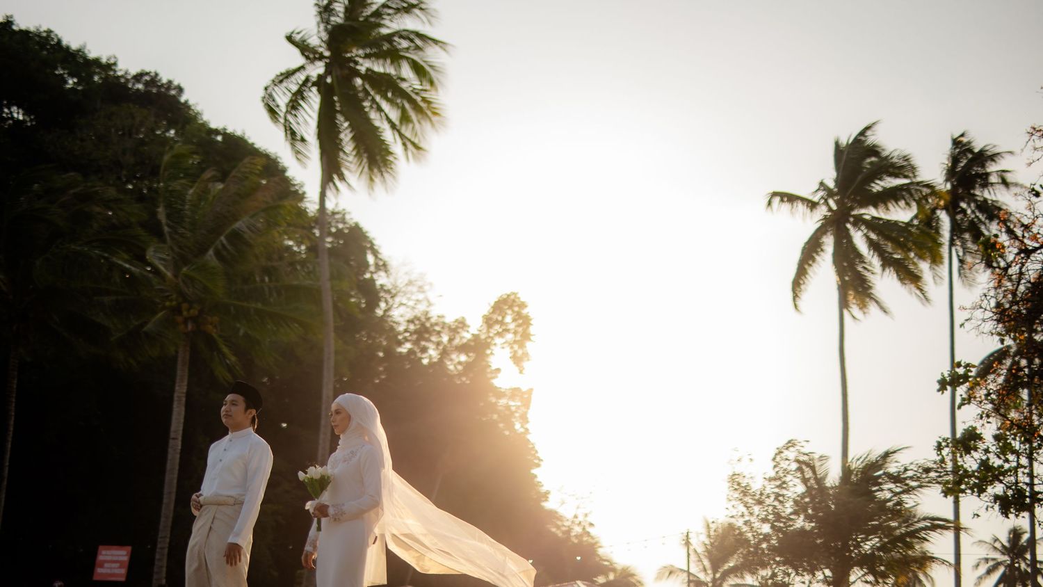 Malay wedding tema pantai