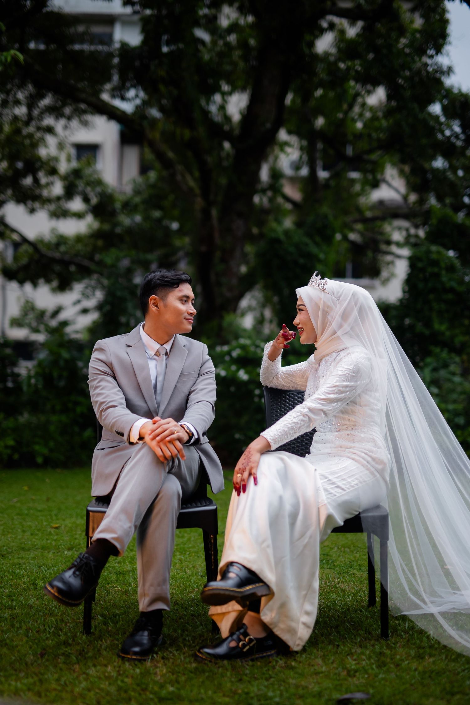 Malay wedding tema garden