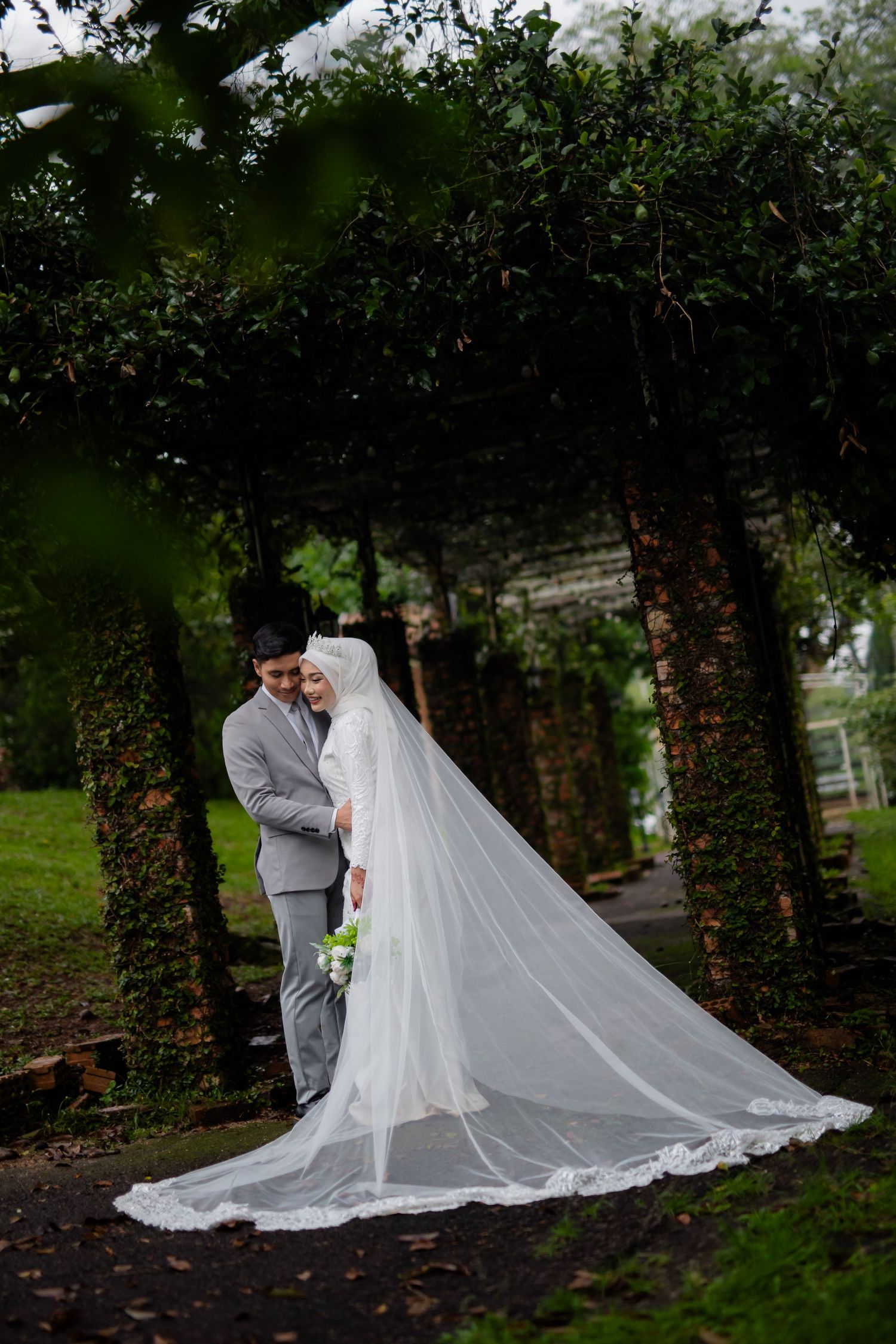 Malay wedding tema garden