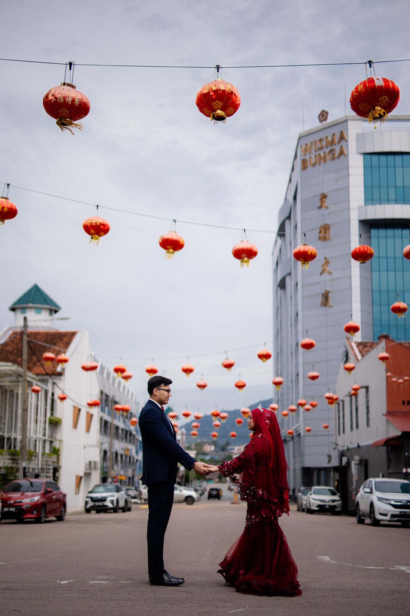 Malay wedding tema modern