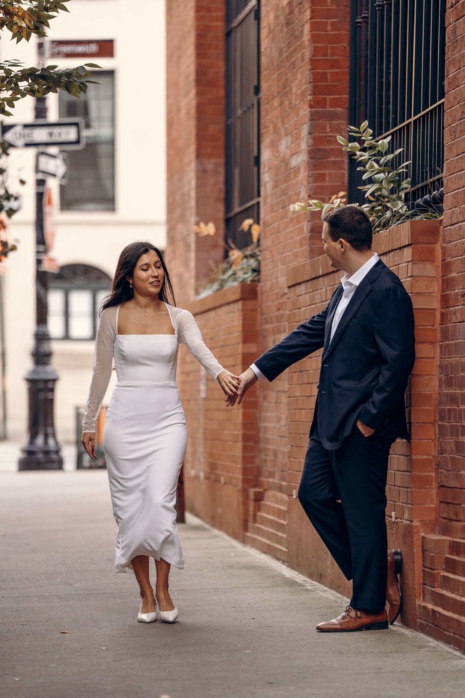 Engagement photos in NYC