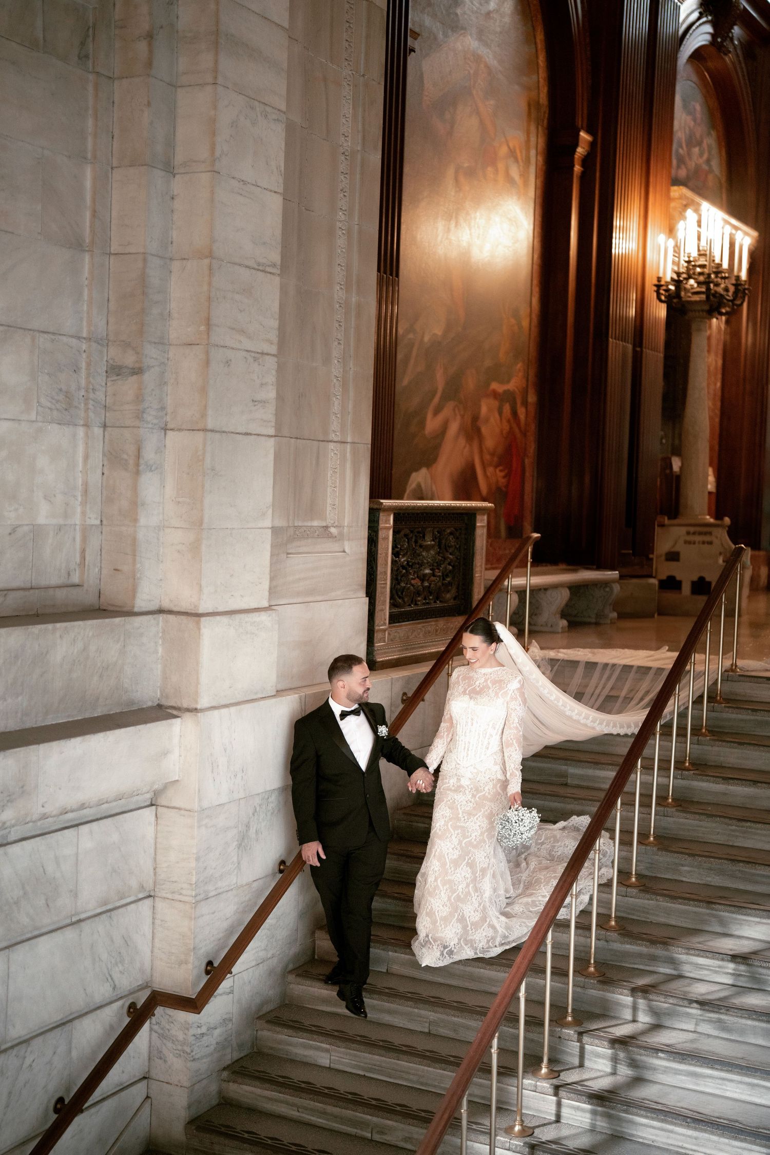 Wedding in NYC Public Library