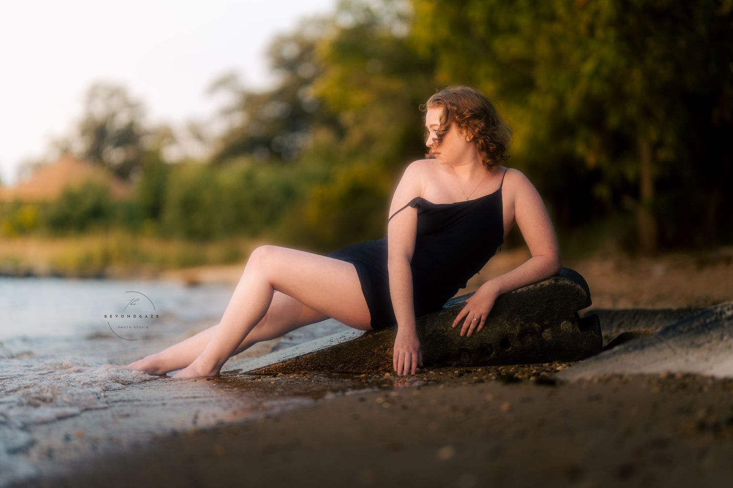 Creative portrait of a stunning girl