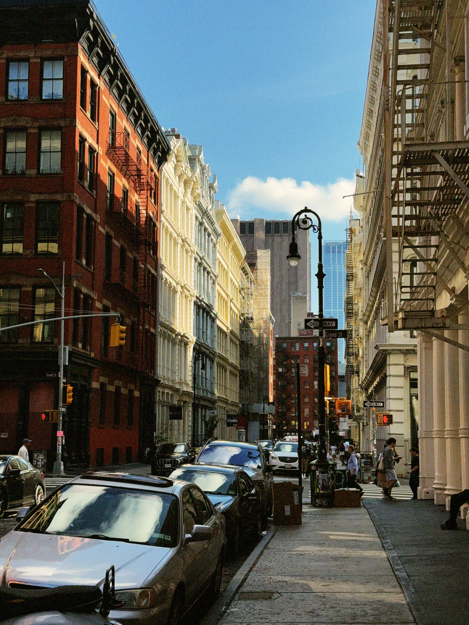 A SoHo street taken on film.