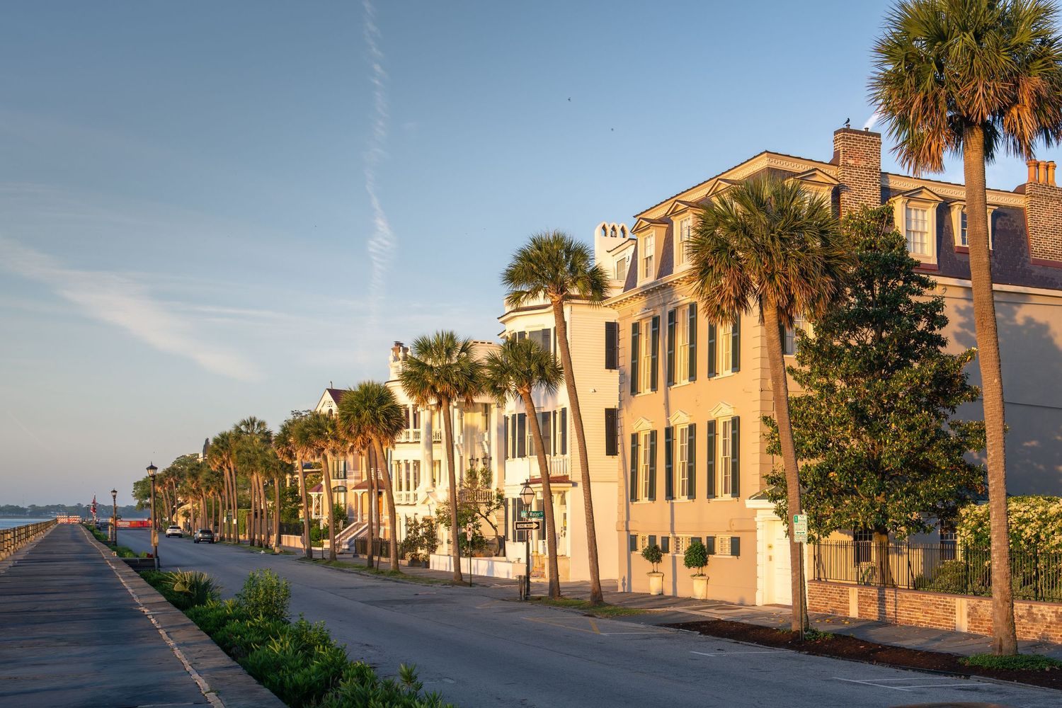 Downtown Charleston sunrise