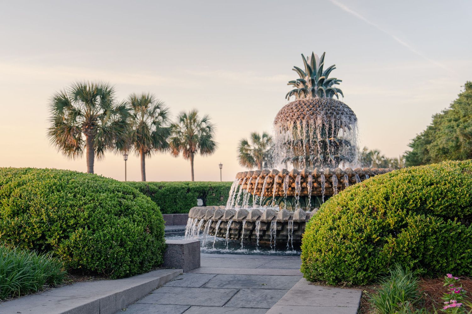 Charleston Pineapple Fountain