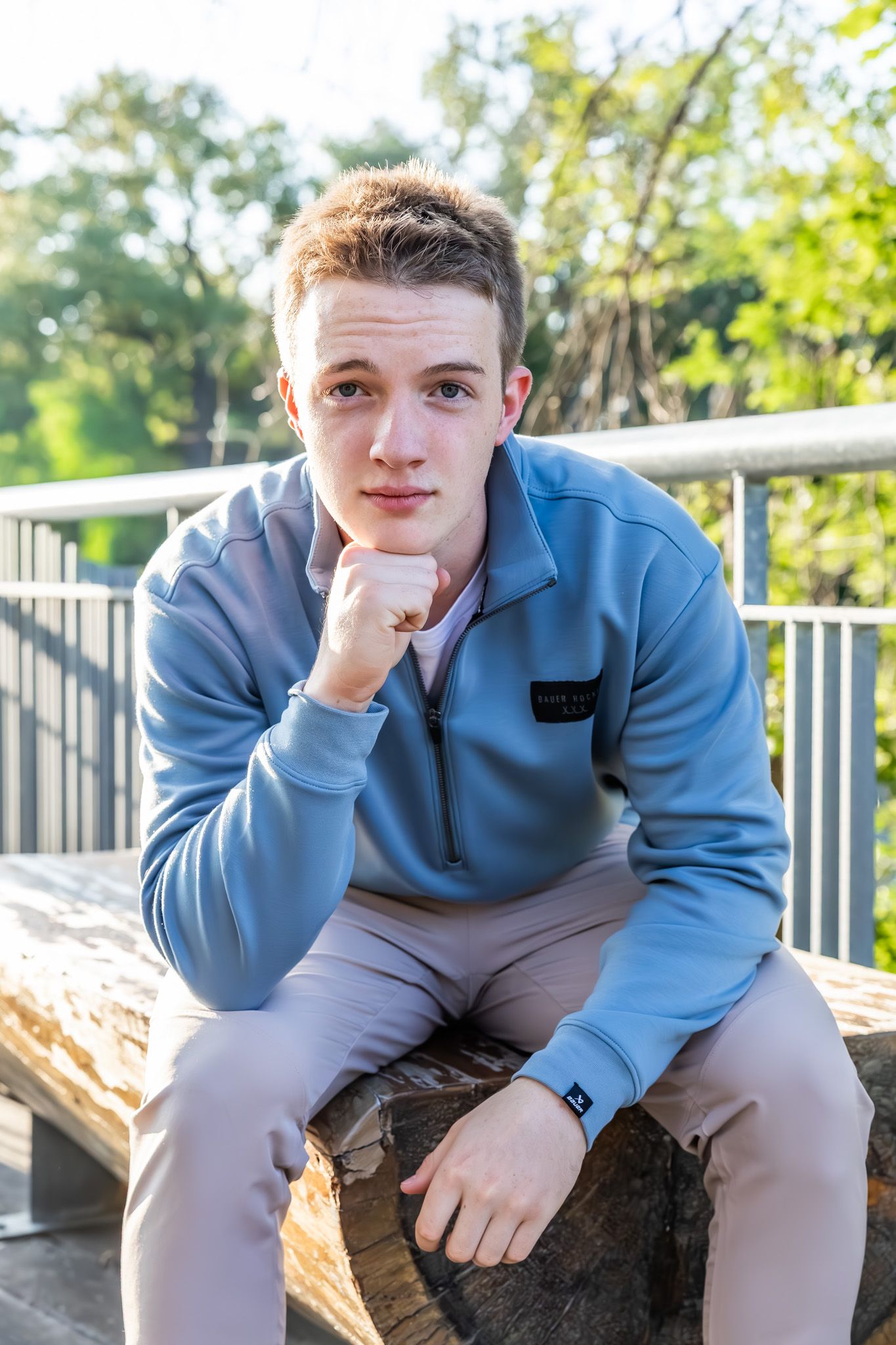 outdoor senior photo