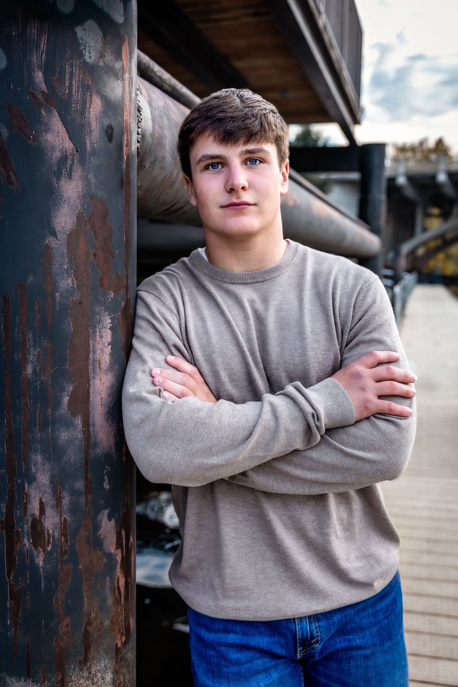 outdoor senior photo