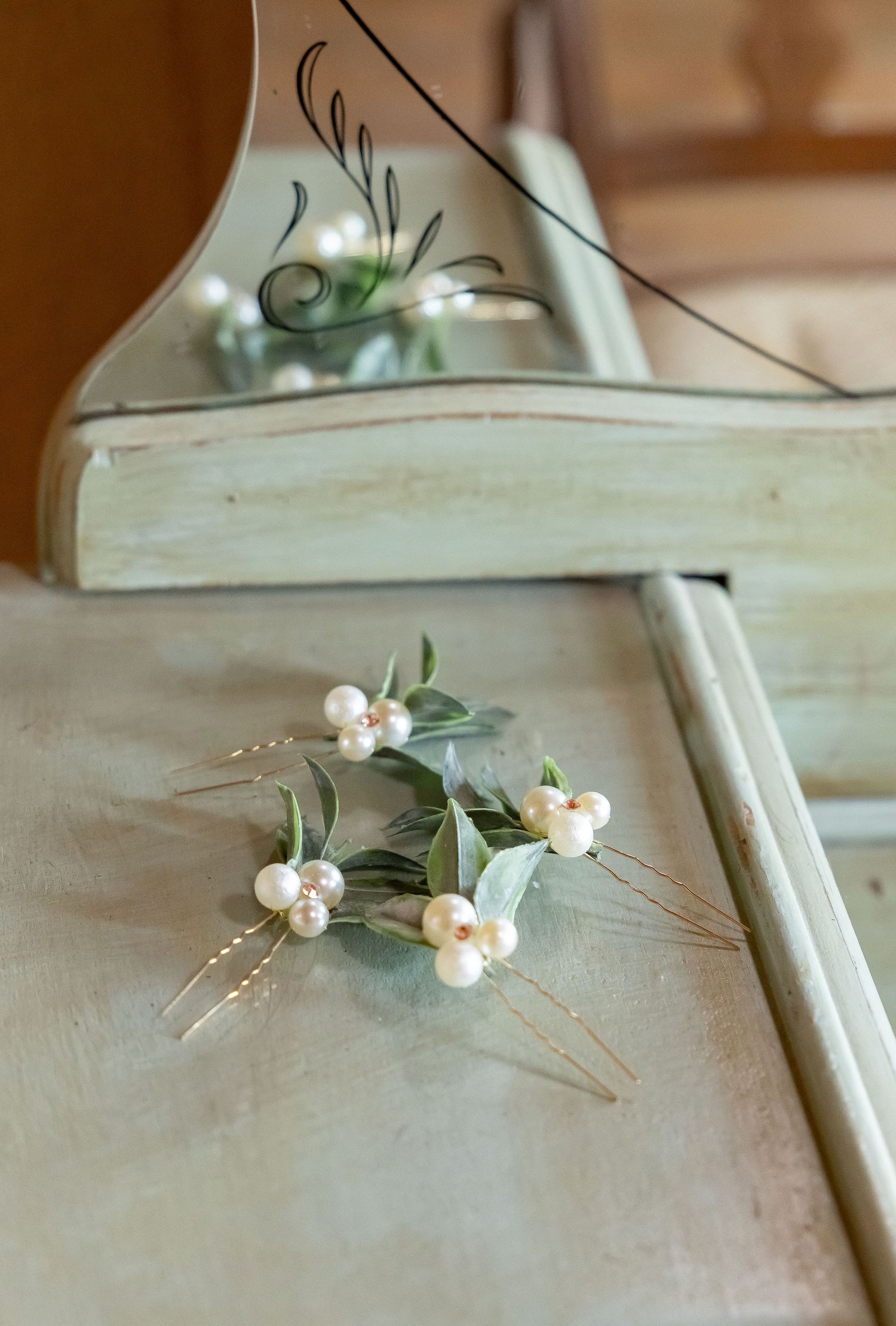 Wedding hair pins