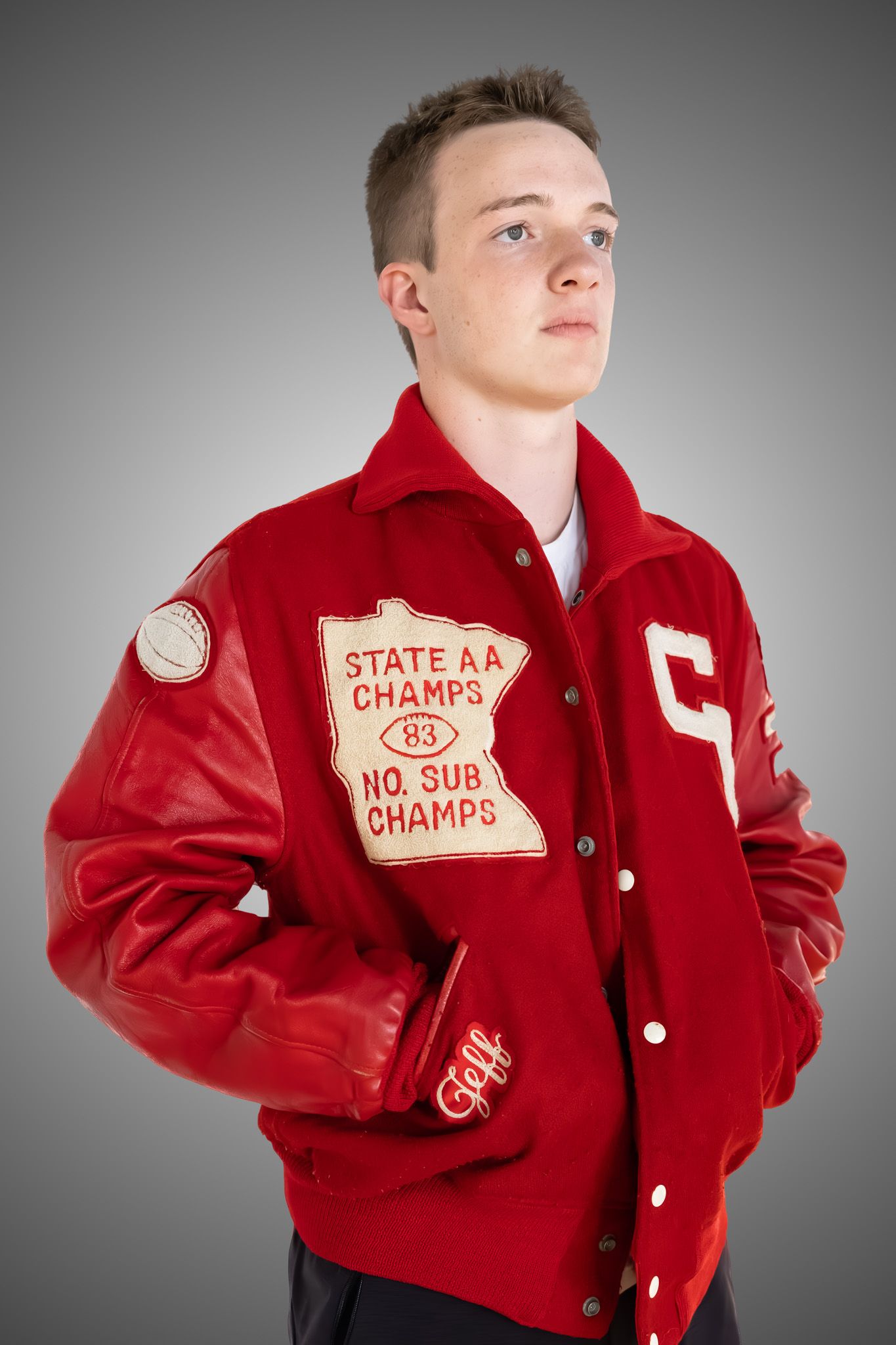 Indoor senior photo