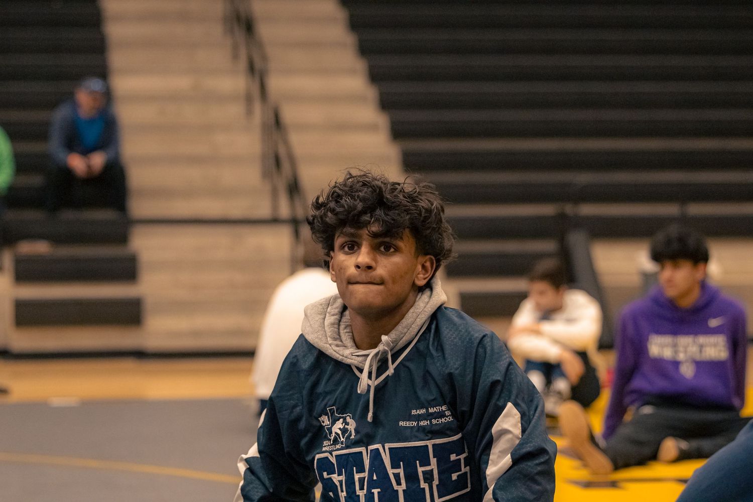 District 8-5A Wrestling Warm Ups - I
