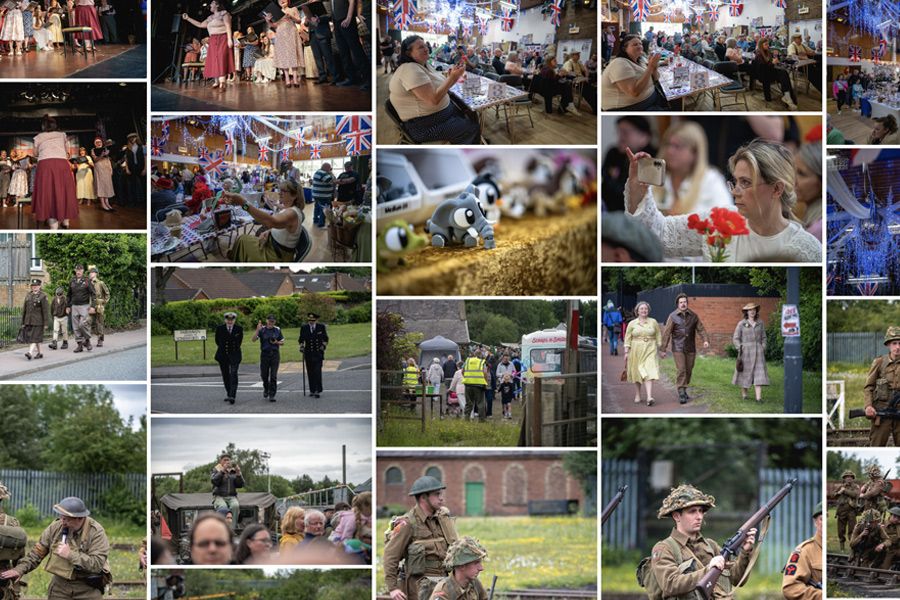 Preview of an image gallery that a customer would receive.