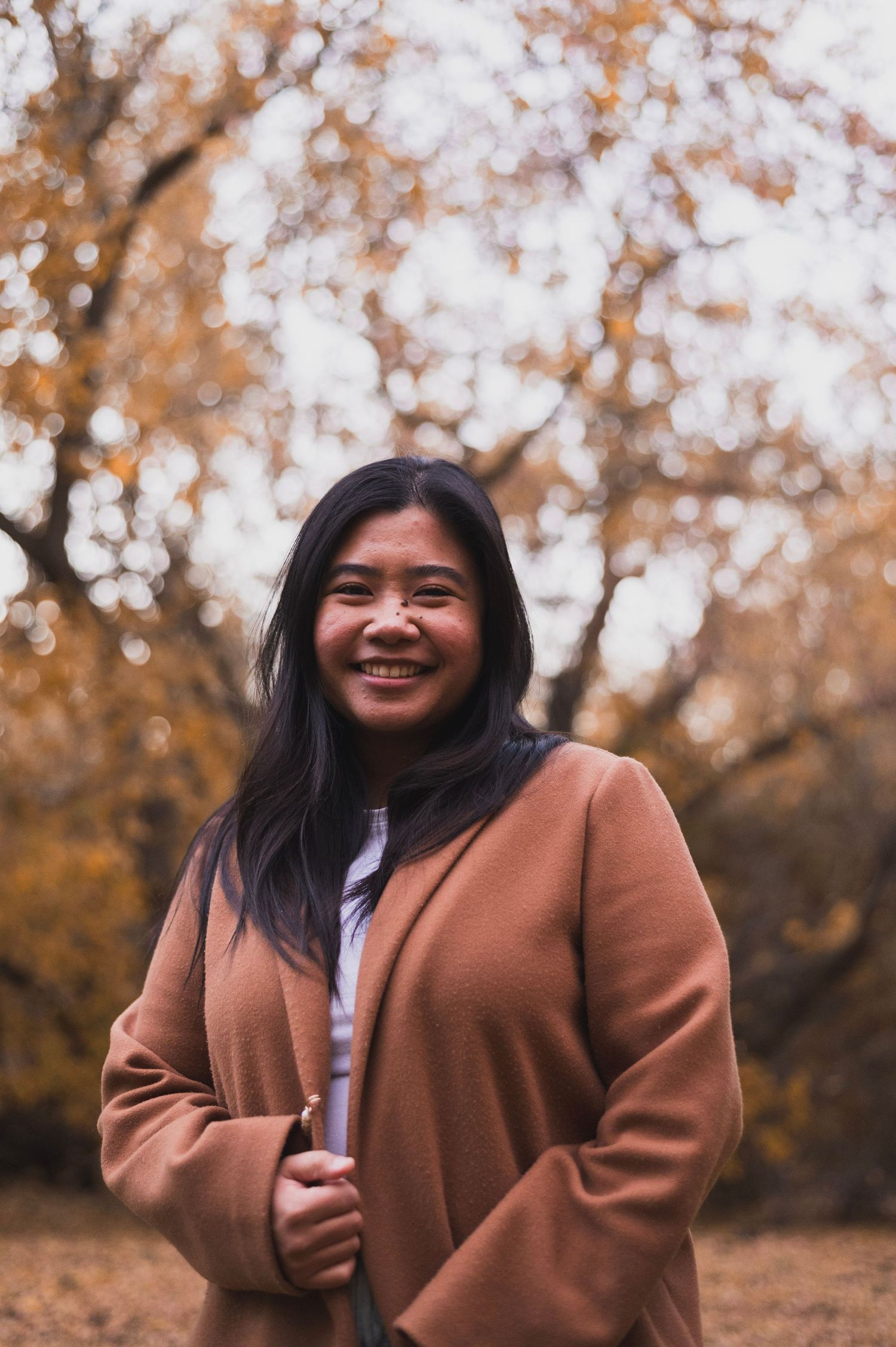 Professional portrait session in Edmonton with natural light during autumn season. fall mini session