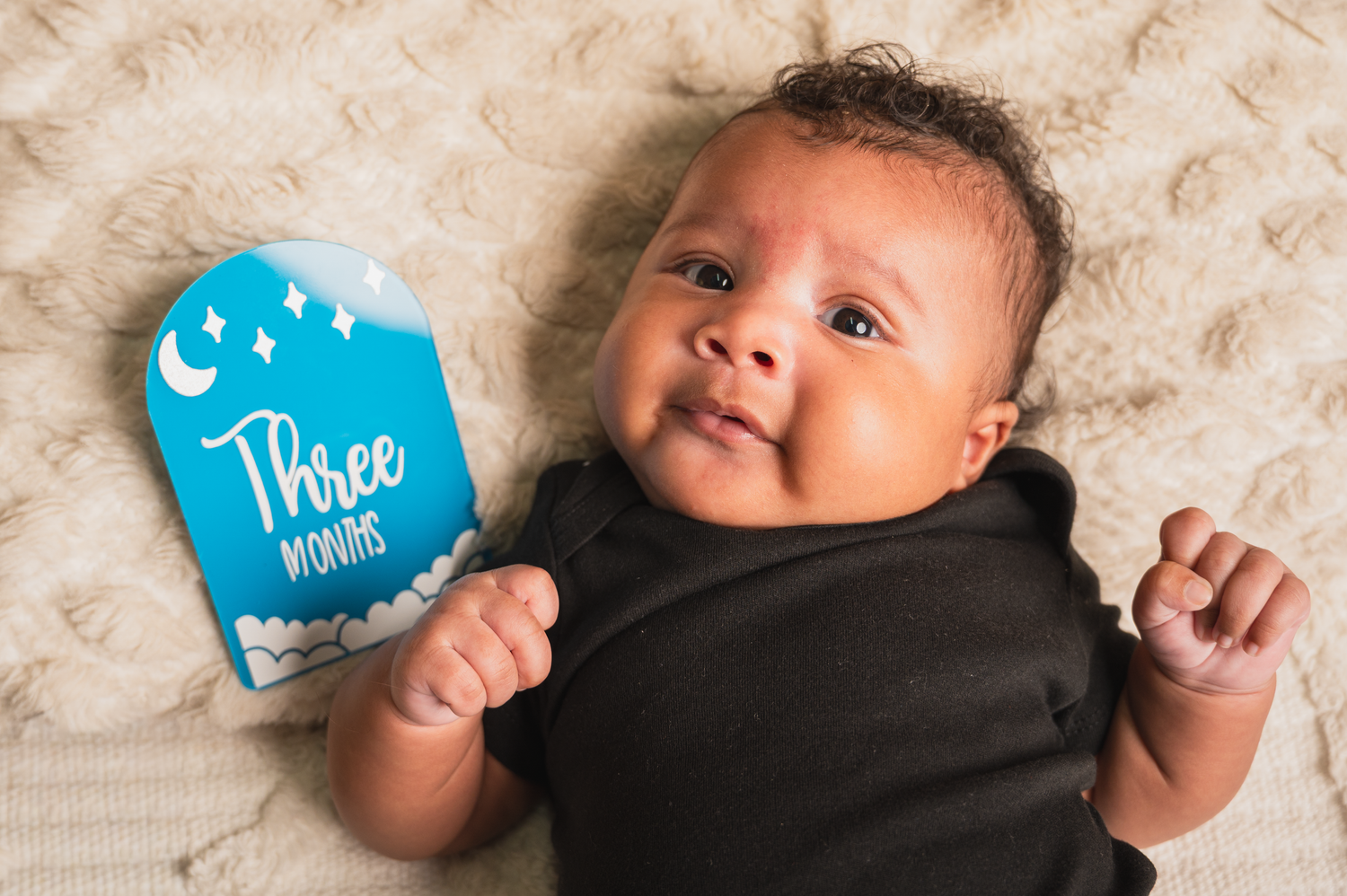 Newborn baby portrait during a lifestyle session in Edmonton.