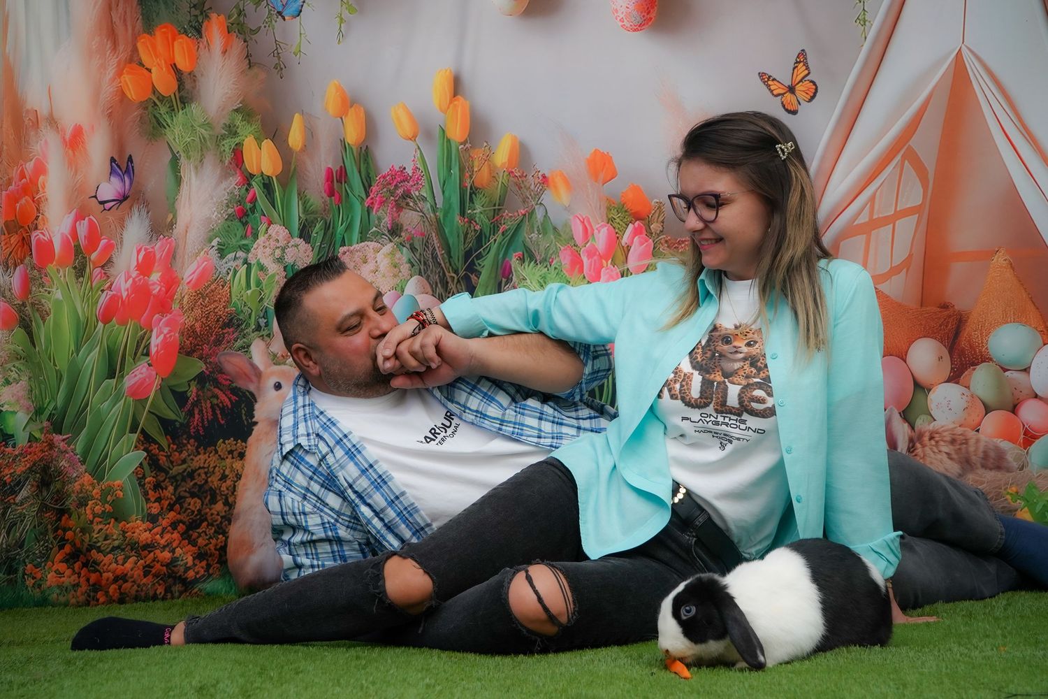 Easter mini photo session at the GGC Photography studio in Cranbrook, Kent