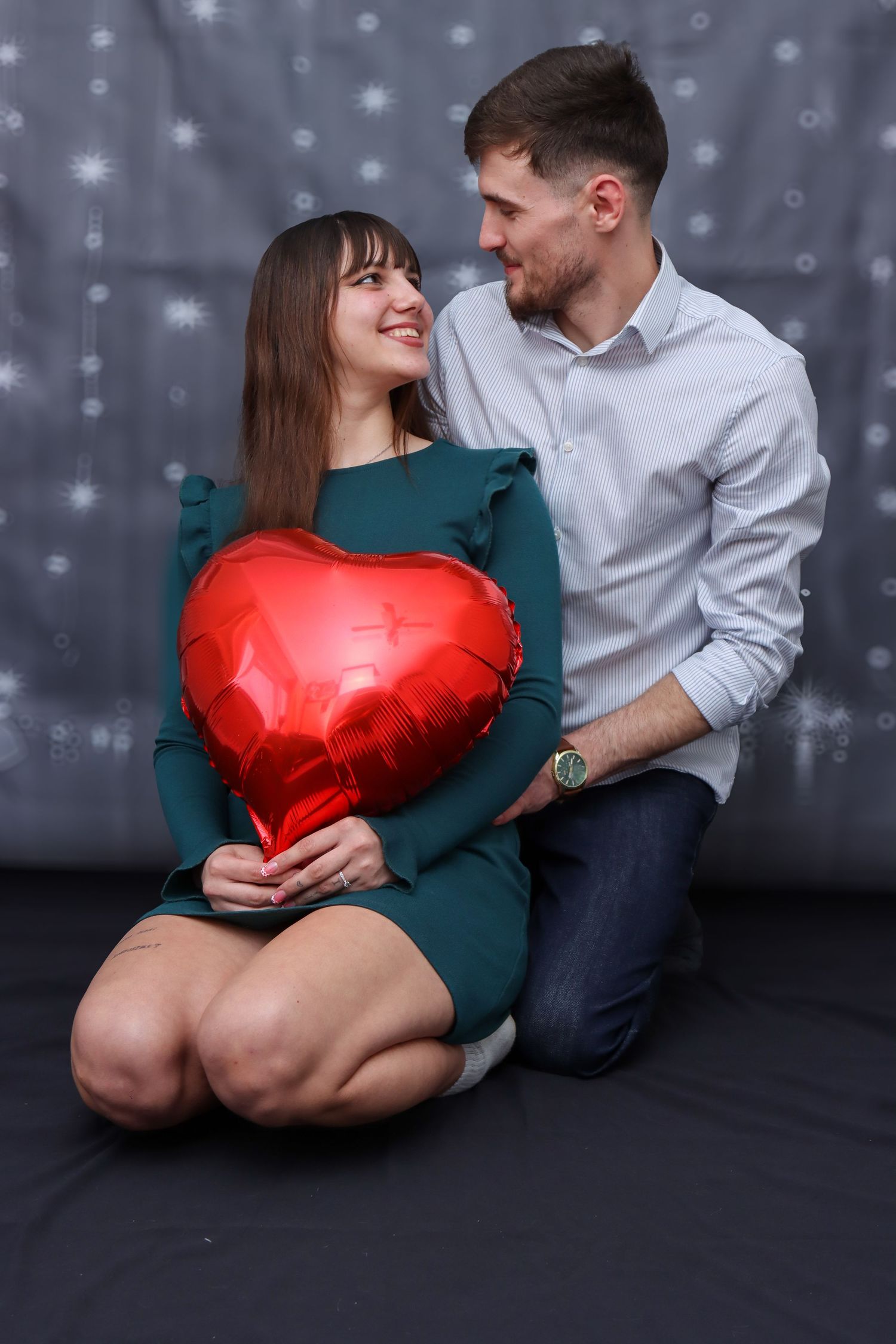 Corina and Ionita’s studio photo session in Cranbrook, Kent