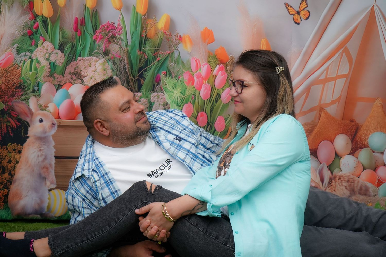 Easter mini photo session at the GGC Photography studio in Cranbrook, Kent