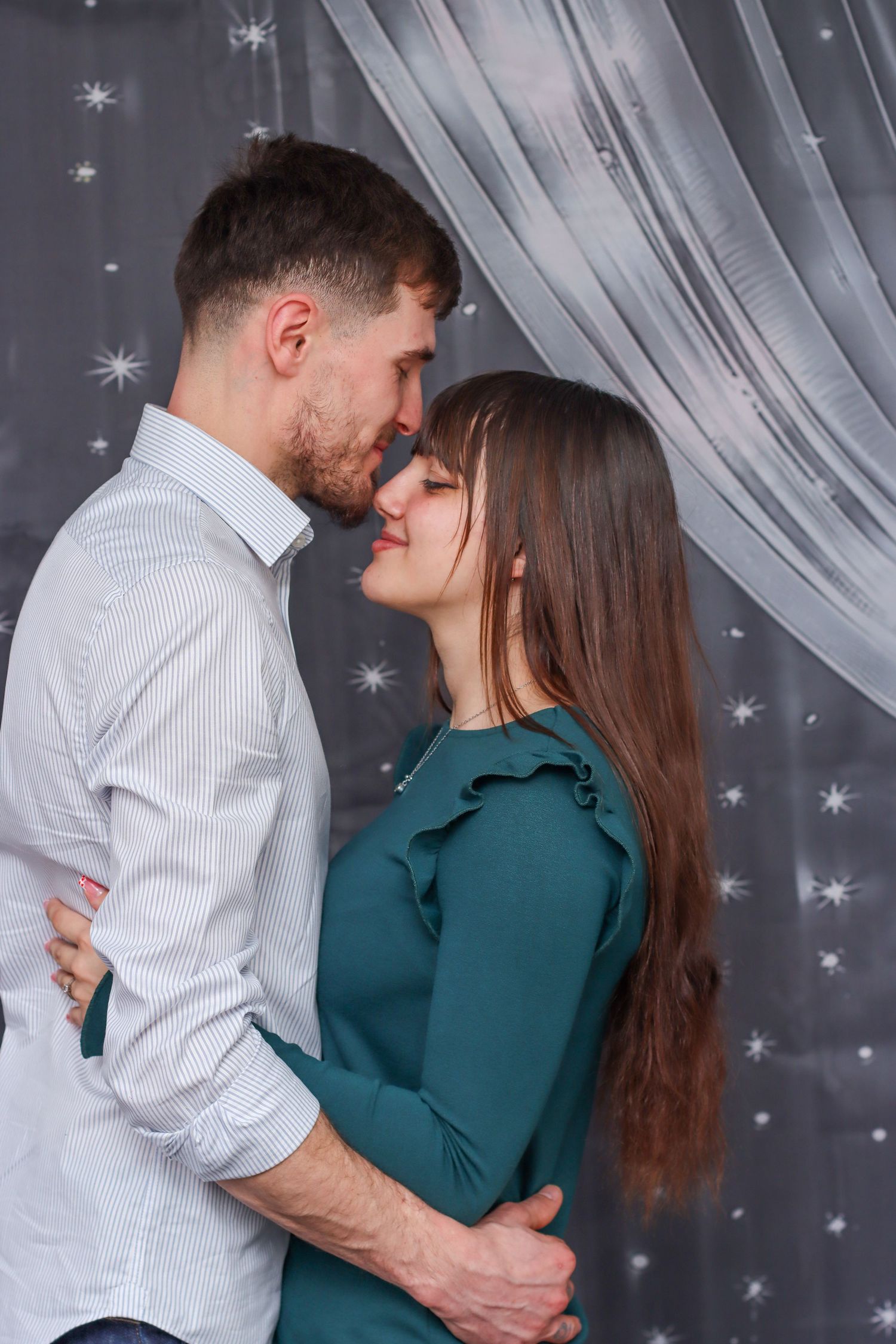 Corina and Ionita’s studio photo session in Cranbrook, Kent