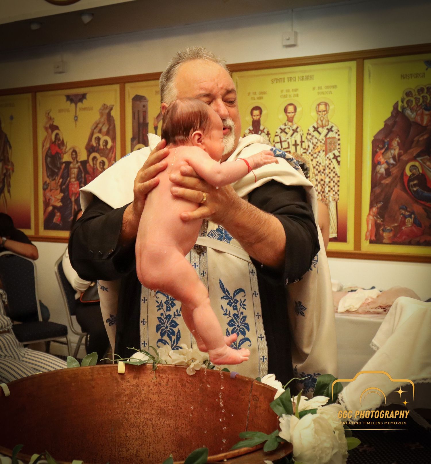 Christening photography in Kent by GGC Photography