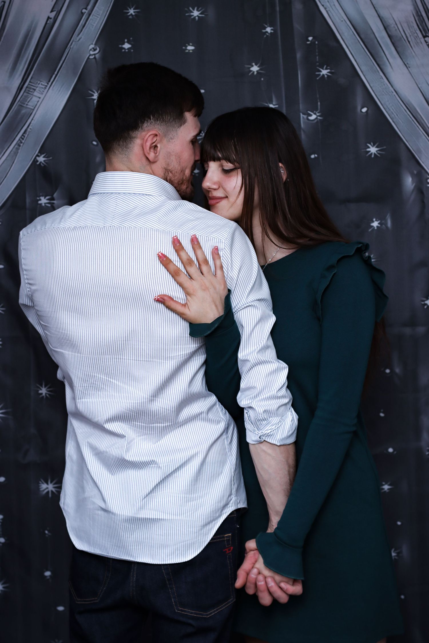 Corina and Ionita’s studio photo session in Cranbrook, Kent