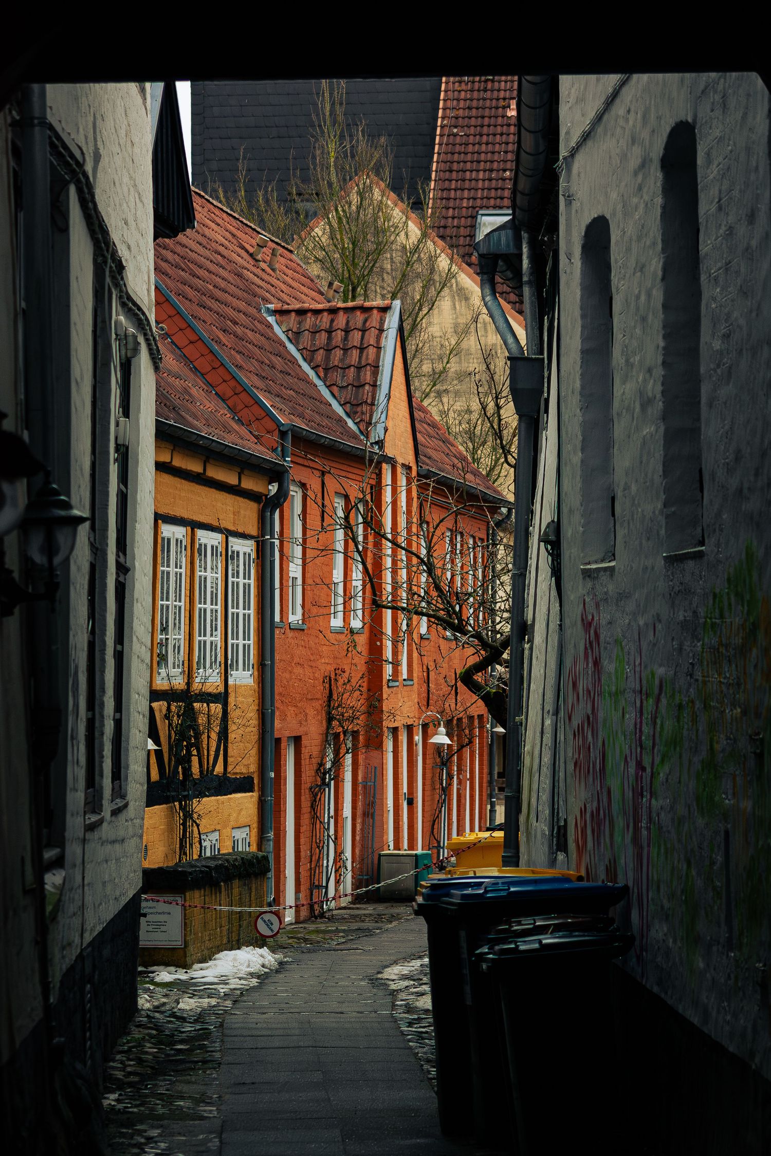 Vibrant Alley Flensburg, Germany