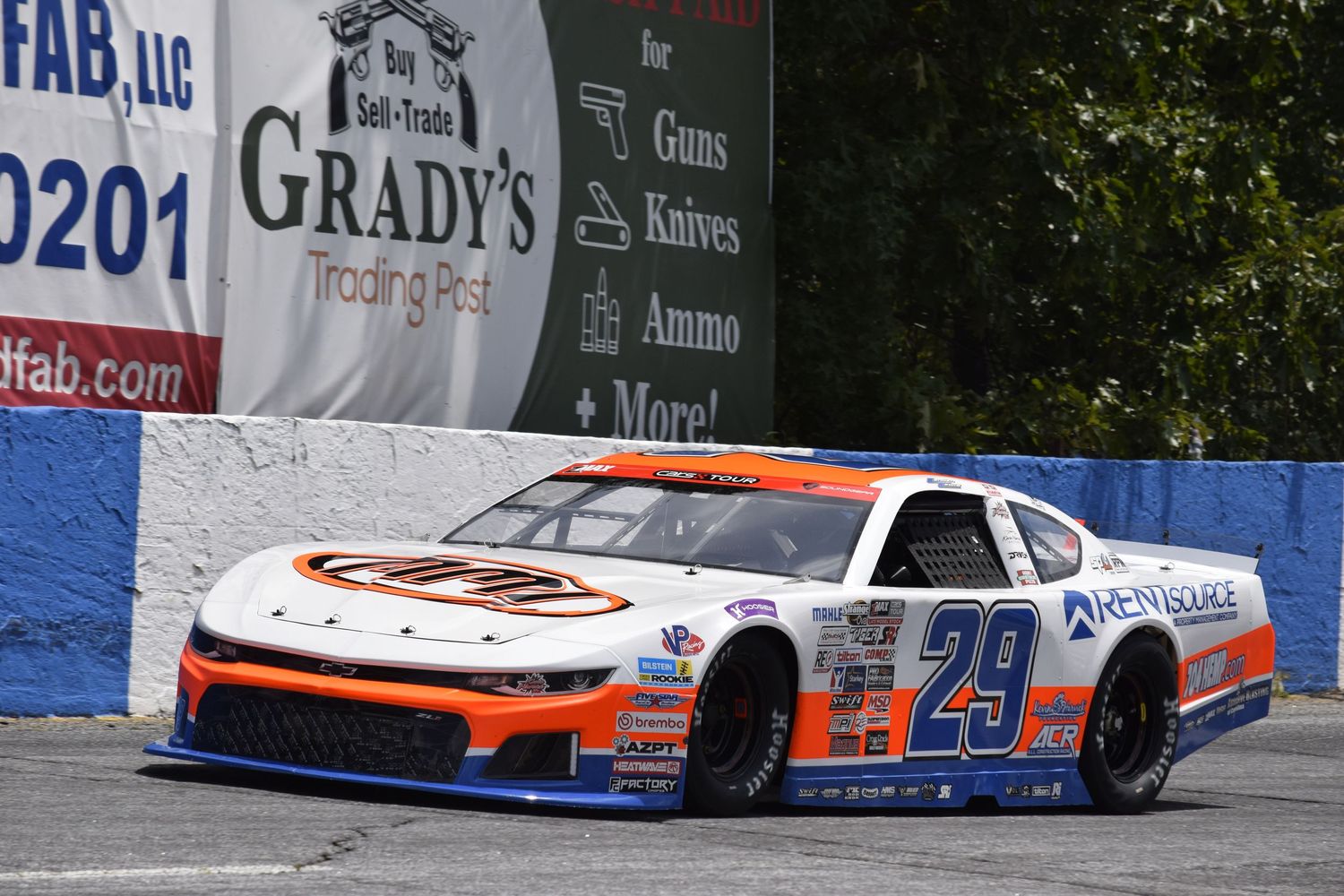 KF Media General Admission Anderson Motor Speedway Cars Tour Race Landon Lewis  Ethan Boyles Photography