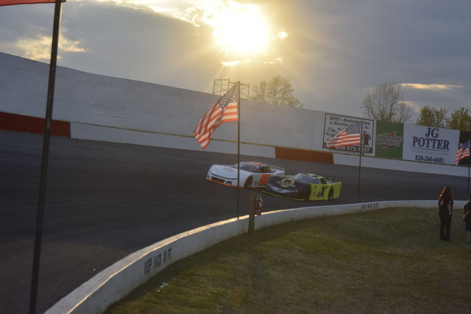 KF Media General Admission Raceday at Tri-County Speedway Sunset  Ethan Boyles Photography