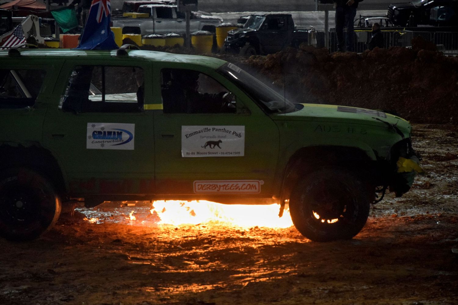 KF Media General Admission DEMO3 Australia International Demolition Derby Team Ethan Boyles Photography