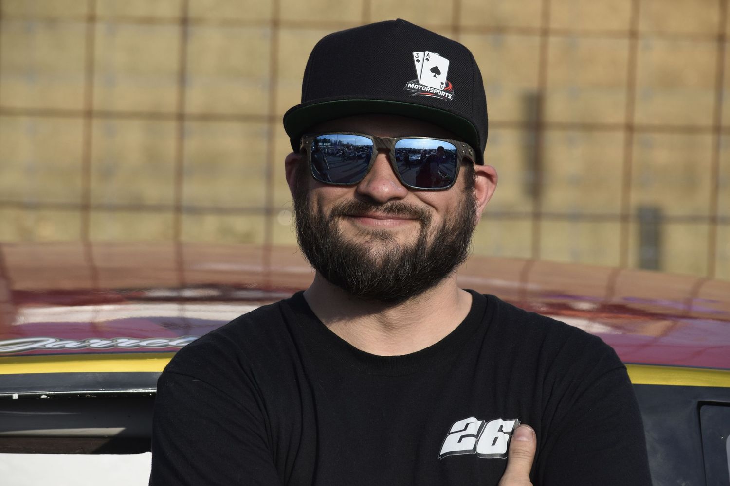 KF Media General Admission Tri County Speedway Jarrett Anderson Racing Driver Head Shot Photo Ethan Boyles Photography