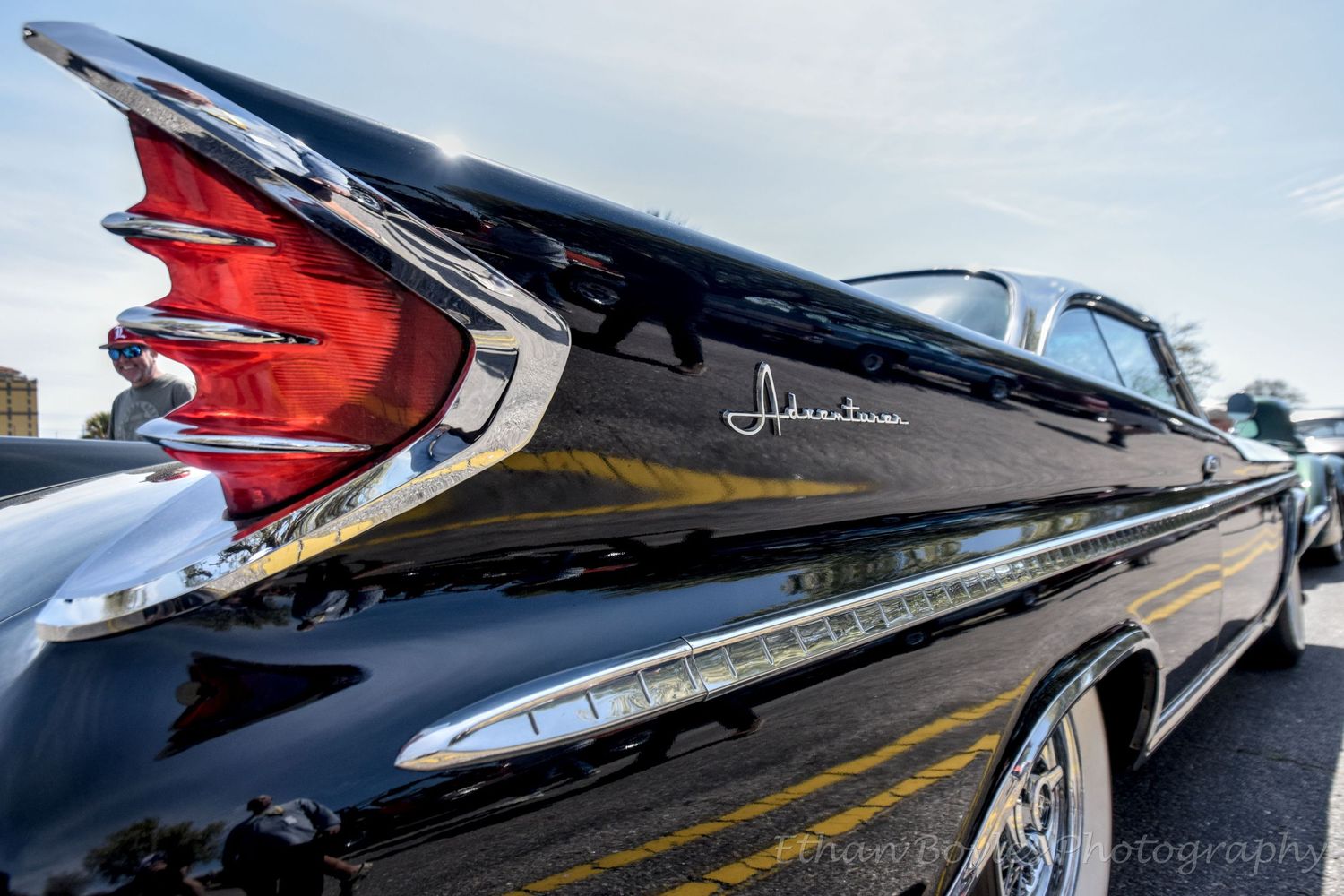 KF Media General Admission Run To The Sun Car Show Fins Classic Car Ethan Boyles Photography